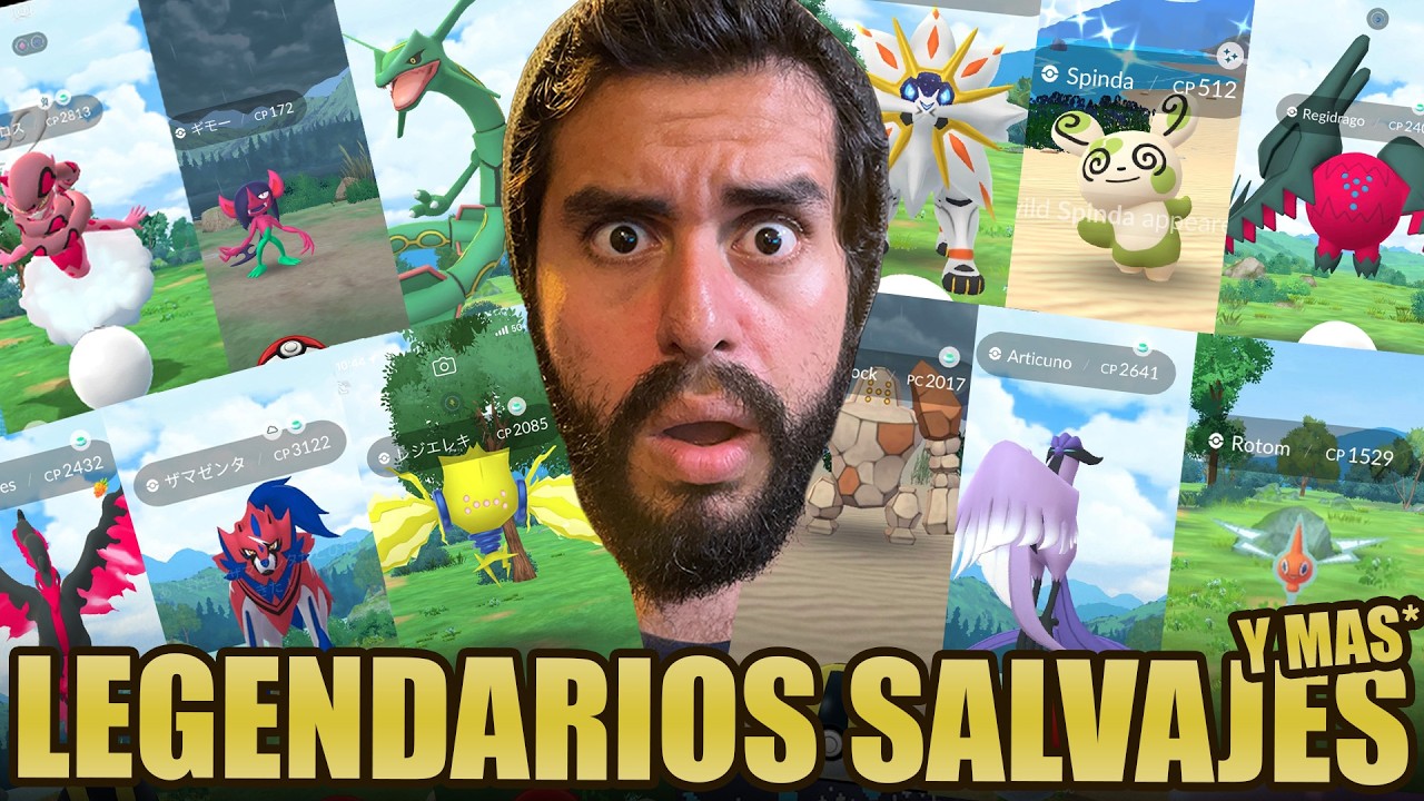 NO ES SIMULACRO... LEGENDARIOS Y POKEMON MUY RAROS SALVAJES!!