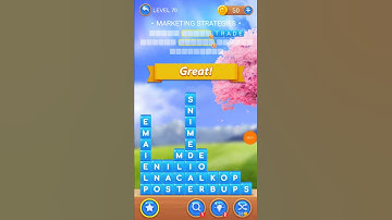 Word Swipe Level 70 Solution