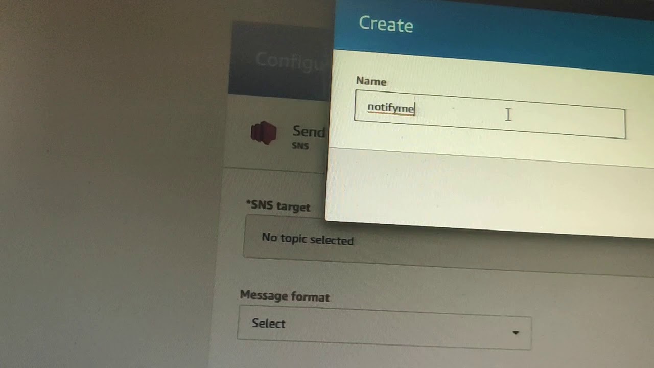 AWS IOT: Trigger Amazon Simple Notification Service(SNS) by AWS IOT ...