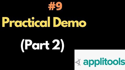 Applitools Tutorial #9 | Practical Demo : Part-2 | QA Automation Talk