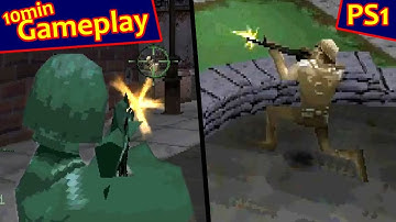 Army Men: World War Final Front ... (PS1) Gameplay