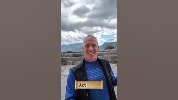 LOOKING UP 4 HIM in GREECE Temple of Apollo Delphi