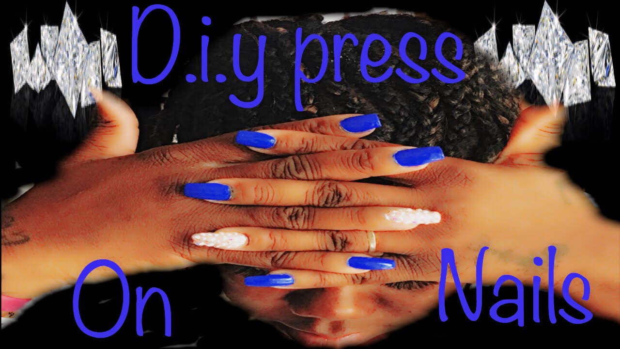 The best faux nonAcrylic nails ever!!! Must watch YouTube