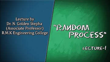 Random Process - Lecture 1