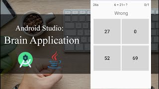 Brain Application part 1 - Android studio Tutorial screenshot 2