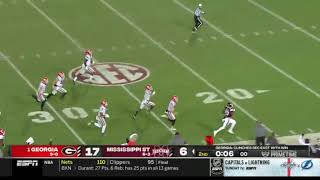 Details Mississippi State Punt return TD Right before half against UGA Update