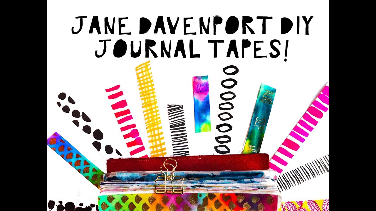 Journal Tapes DIY! YouTube
