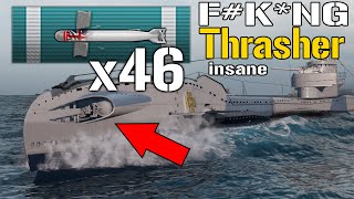 Submarine Thrasher with INSANE precise Torpedo Power