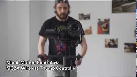 Mimic Motion Control of MOZA Air Gimbal via the MOZA Thumb Controller