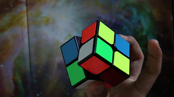 Solving Rubiks 2X2 cube with one hand
