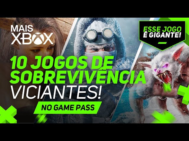 NOVOS JOGOS DE SOBREVIVÊNCIA no seu GAME PASS e LANÇAMENTOS no