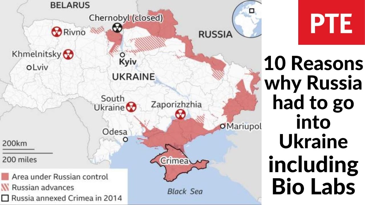 10 main reasons why Russia had no choice but to go into Ukraine: inc Bio Labs ,Can you guess all 10?