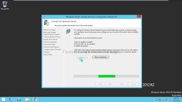 How to Run Through Initial Confiuguration of WSUS -Step by Step