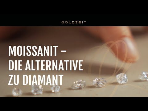 Video: Funkelt Moissanit wie ein Diamant?