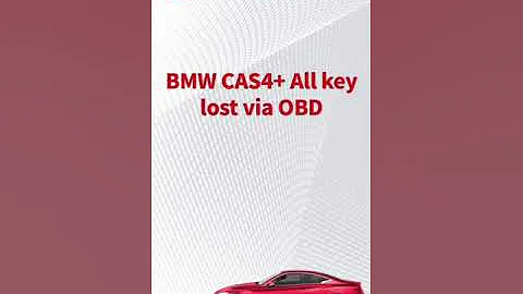 Yanhua mini ACDP BMW CAS4+ All key lost via OBD