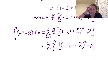 Section 5.3, part 7: A Riemann Sum Example (Midpoint Rule)