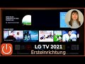 LG TV 2021 Ersteinrichtung Thomas Electronic Online Shop Erstinstallation LG LineUp 2021 webOS 6.0