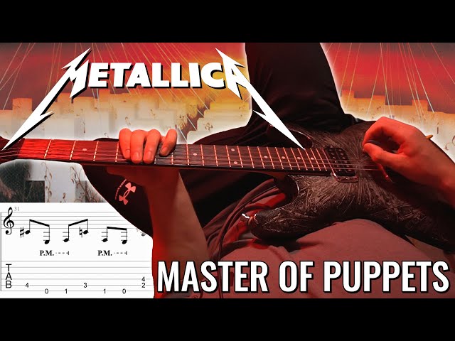Guitar Lesson: Metallica - Master Of Puppets | PoV/Tab class=
