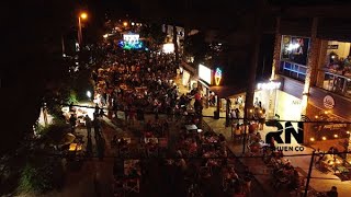 Peatonal de noche / vacacionar en PehuenCo