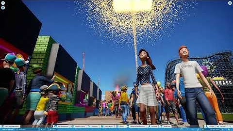 Fireworks Display - #PlanetCoaster