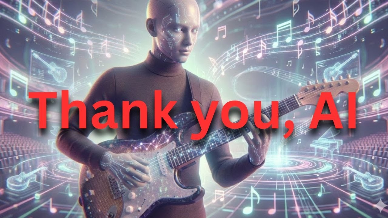 Я благодарен искусственному интеллекту в музыке.