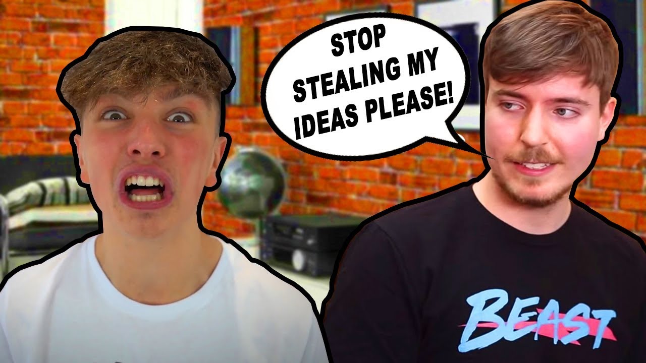 Morgz Living In The Shadow Of MrBeast! - STEALING CONTENT!