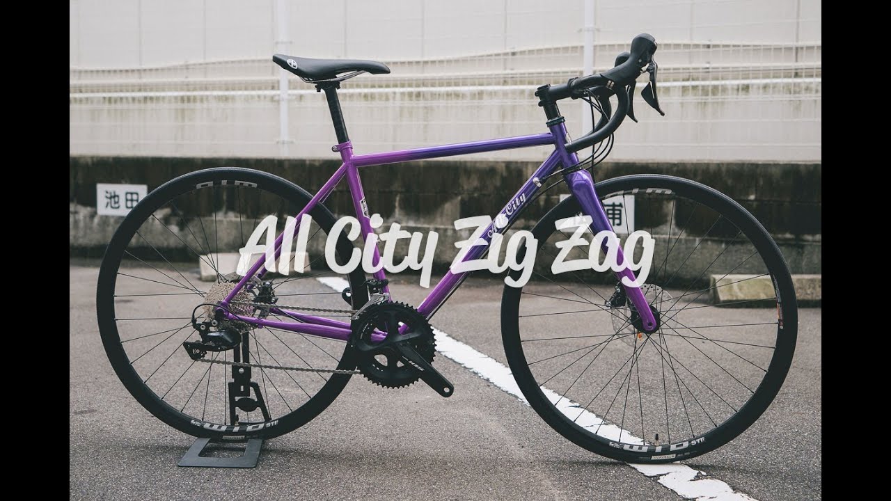 オールシティのディスクロード・Zig Zag完成車が入荷してきたので