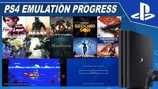 PS4 Emulation Progress | System Menu booting, emulating on Android, & Testing Games
