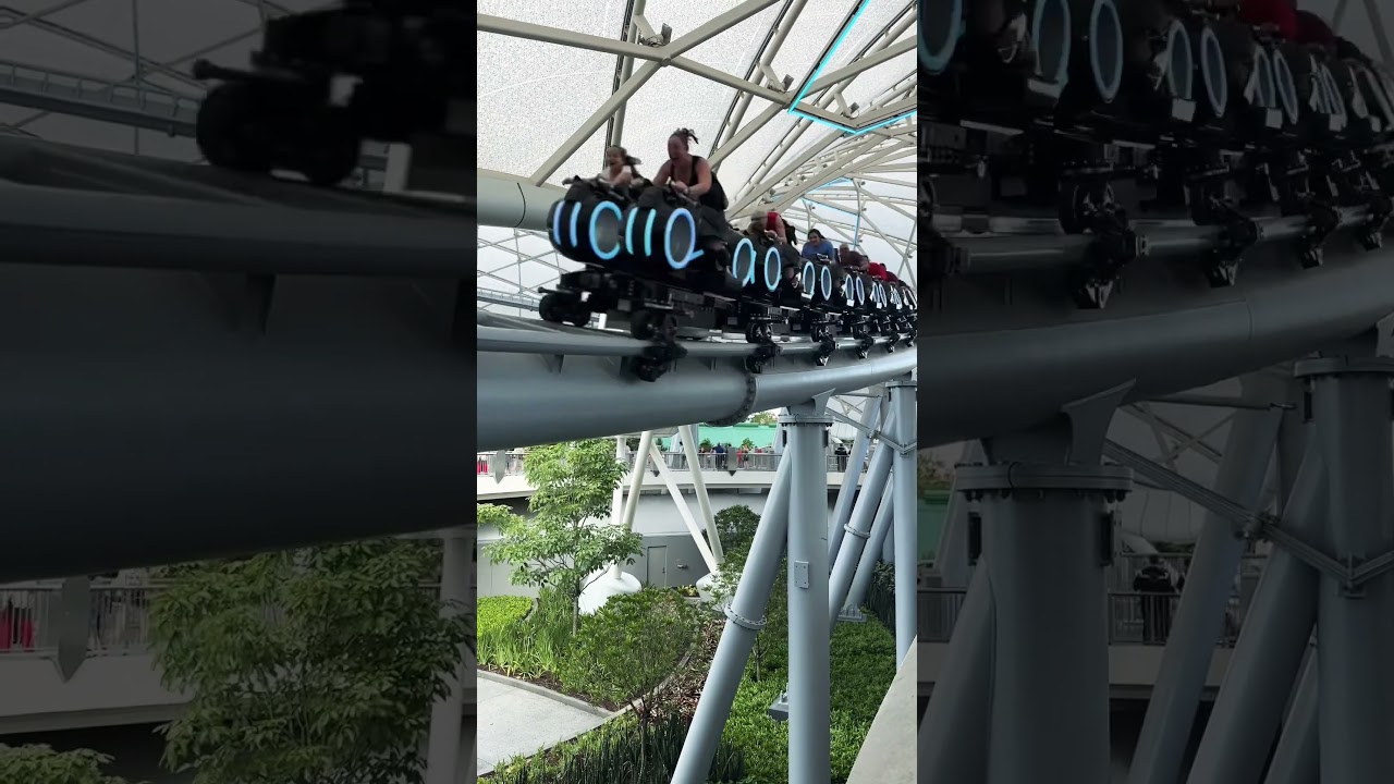 Tron Lightcycle Run at Magic Kingdom 