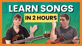 How To Learn Songs Fast Using The 3 Levels Of Song Mastery | Georgy Porgy Bass Line (w/ Sian Unwin)