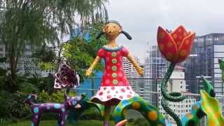 "Let's Go to a Paradise of Glorious Tulips" Yayoi Kusama Sculptures (3)  @ Orchard Central S.C. screenshot 5