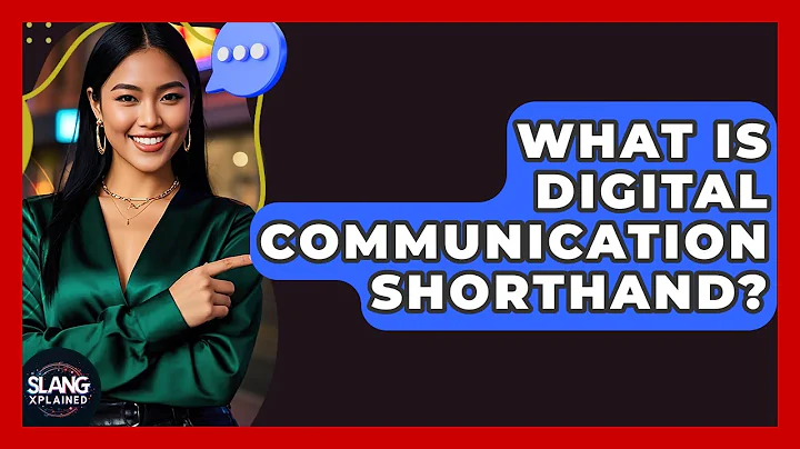 What Is Digital Communication Shorthand? - SlangXplained