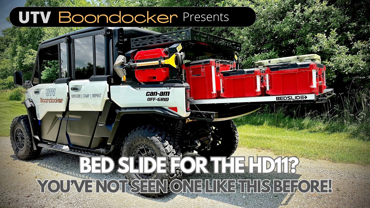 2026 CanAm Defender HD11 Bed Slide by Leer