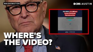 Lawmakers press Hegseth to release the boat strike video