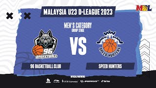 96 Basketball Club vs SpeedHunters | Game 49 | Malaysia U23 D-League