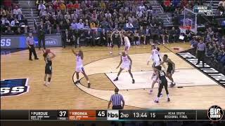 Carsen Edwards goes off for 42 points on 10 threes vs Virginia | NCAA Elite 8