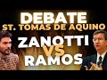 Jonathan Ramos y Gabriel Zanotti (debate sobre Santo Tomás de Aquino)