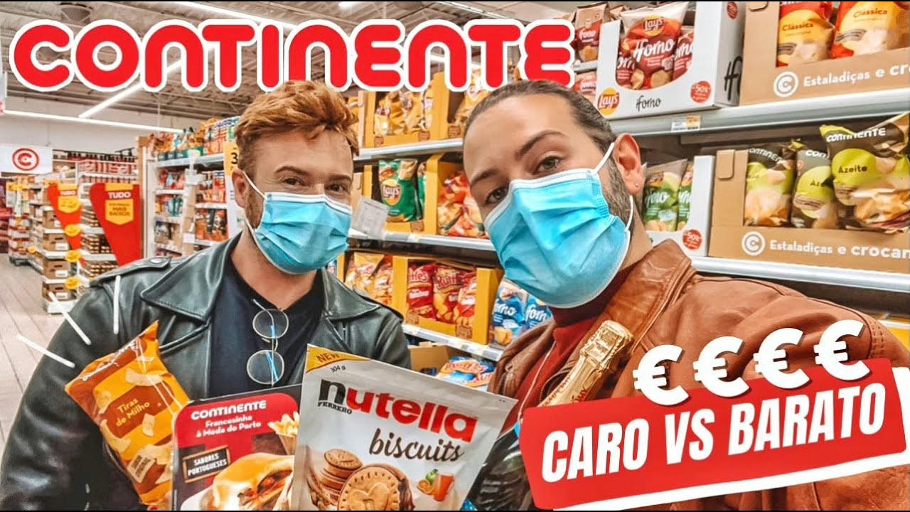 COMPRÁMOS A COMIDA MAIS CARA E MAIS BARATA DO CONTINENTE