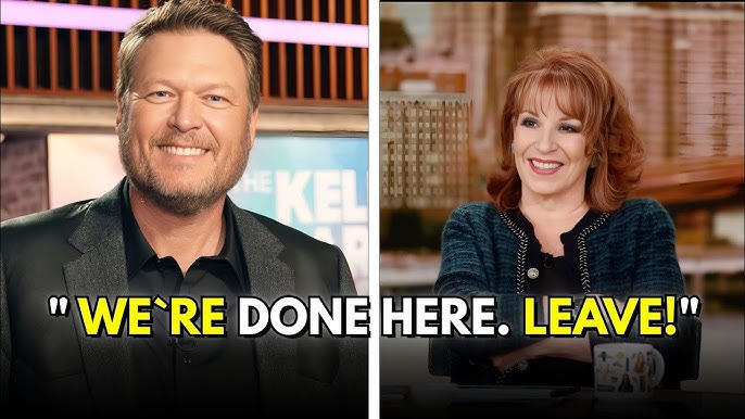 Blake Shelton Kicked Off The View After Explosive On-Air Clash With Joy 2 |  SHAPED BY IMAGINATION