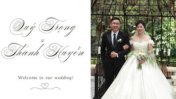 SLIDE ĐÁM CƯỚI QUÝ TRỌNG VÀ THANH HUYỀN 09/10/2025