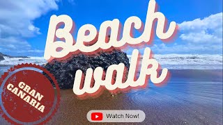 Witness a Beauty of Gran Canaria s Wild Beach In 4K