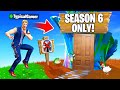 I Went UNDERCOVER in a SEASON 6 ONLY Tournament! (Fortnite)