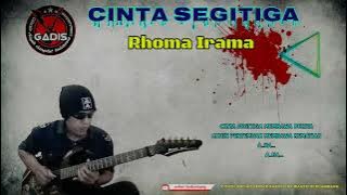 cinta segitiga - Rhoma Irama||Cover guitar [ Instrument ] lirik By wahyu herlambang