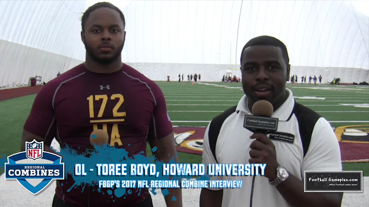 FBGP's 2017 NFL Regional Combine Interview - Toree...