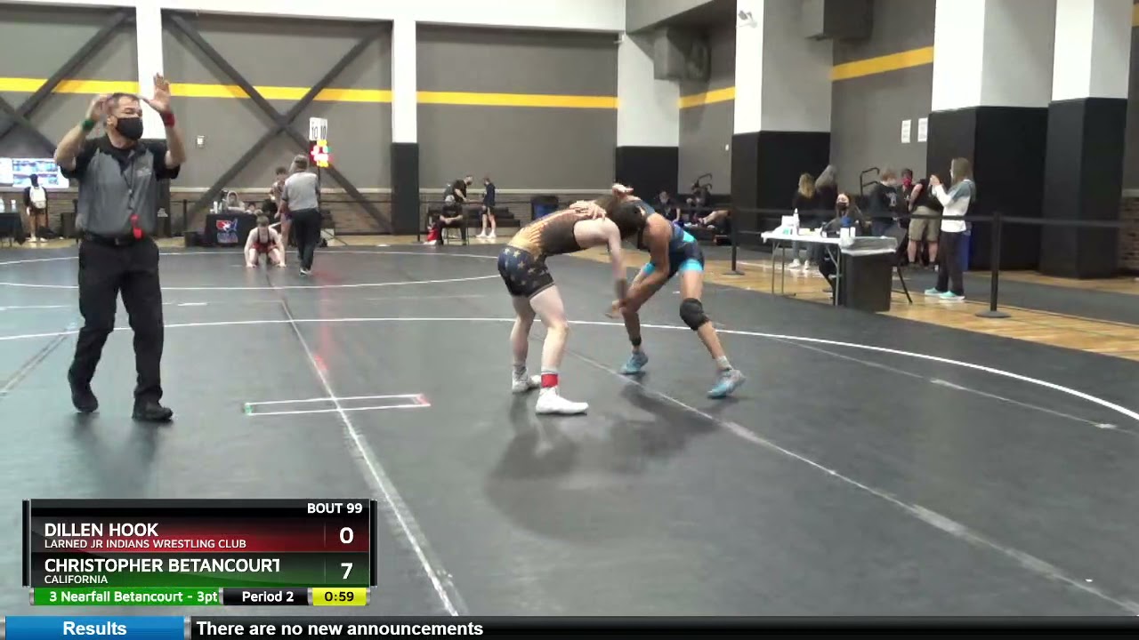 High School Boys 126 Christopher Betancourt California Vs Dillen Hook