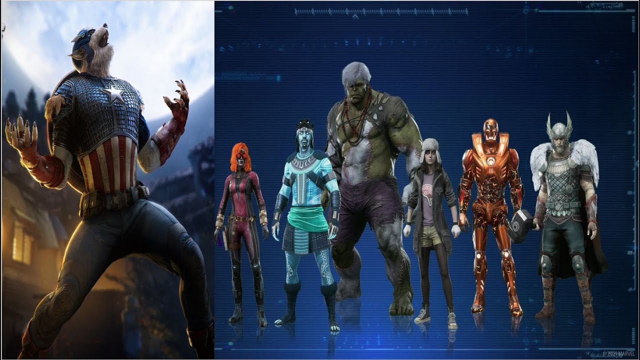 Marvel Avengers New Capwolf Outfit, Supernatural Avengers Outfit Set Skins First Look & Price