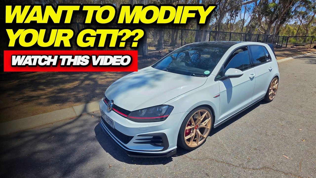 Стоимость модификации вашего Volkswagen Golf GTI Mk7/Mk7.5 😱