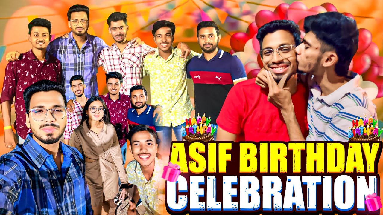 Asif এর Birthday Celebration 🎉 🔥 কোথায় গেলাম ⁉️ কোথায় খেলাম ⁉️😍 Vlog-46