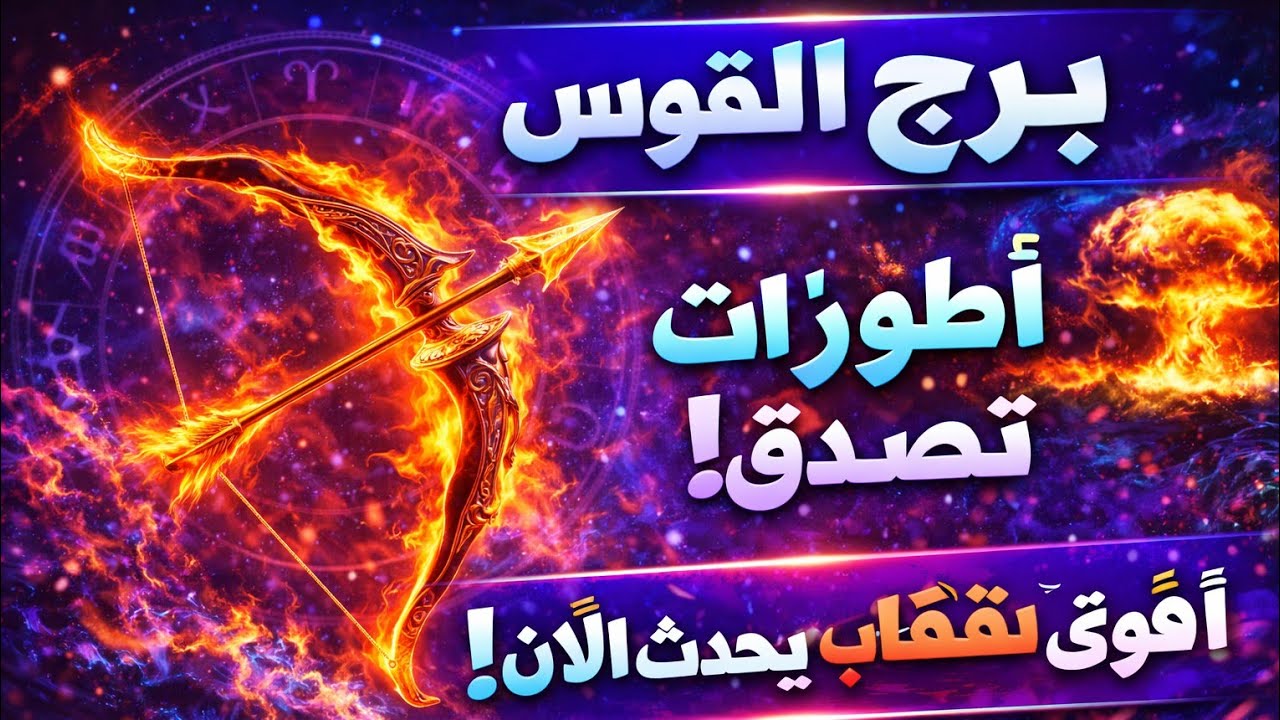 برج القوس اليوم 😘