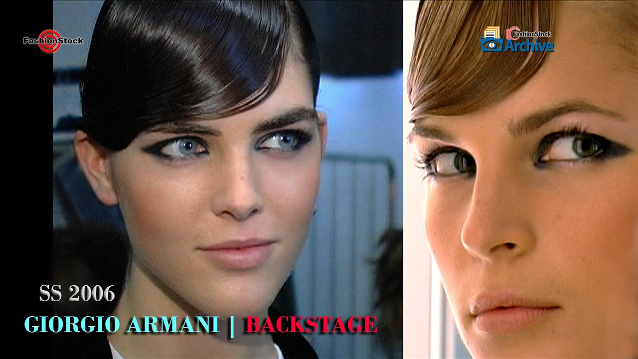 Giorgio Armani SS 2006 BACKSTAGE | Sophia Loren, Models, Hair & Makeup | Rare Restored MiniDV Footage